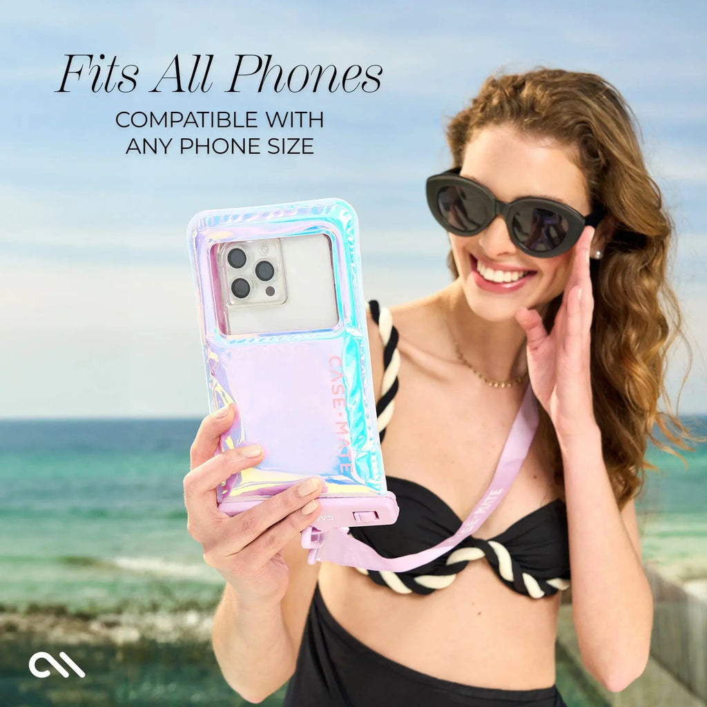 Waterproof Floating Pouch - Phone Pouch with Adjustable Lanyard Smartphone Cellphone