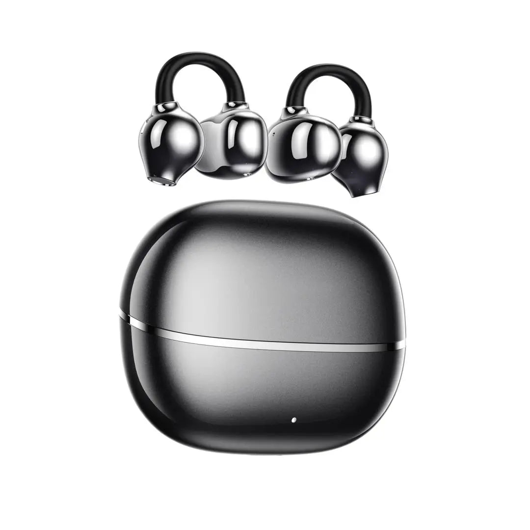 Earclip C7 Wireless Clip-On Earbuds – Panoramic Sound, IPX5 Waterproof Sports Headphones for Work, Fitness & Daily Use