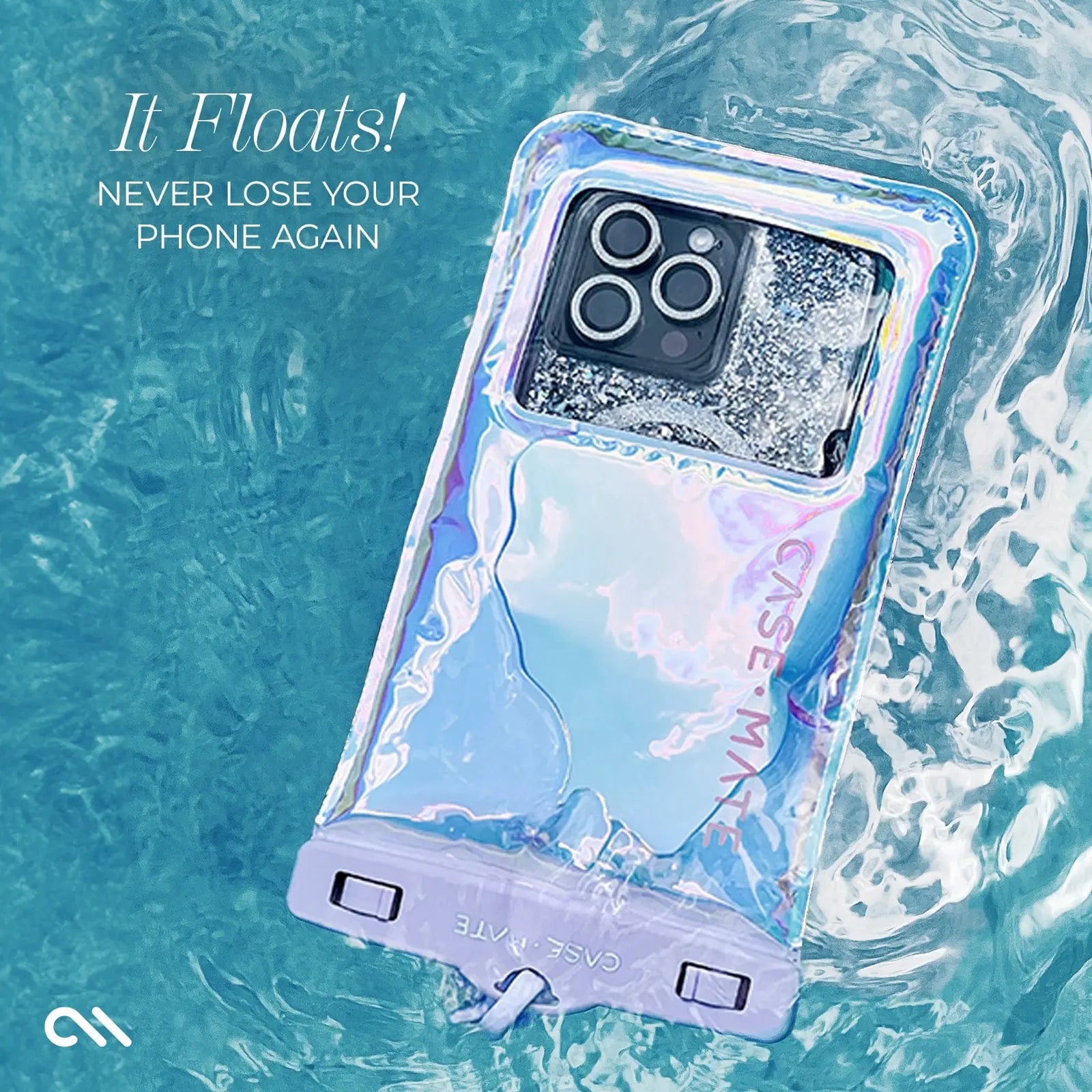 Waterproof Floating Pouch - Phone Pouch with Adjustable Lanyard Smartphone Cellphone