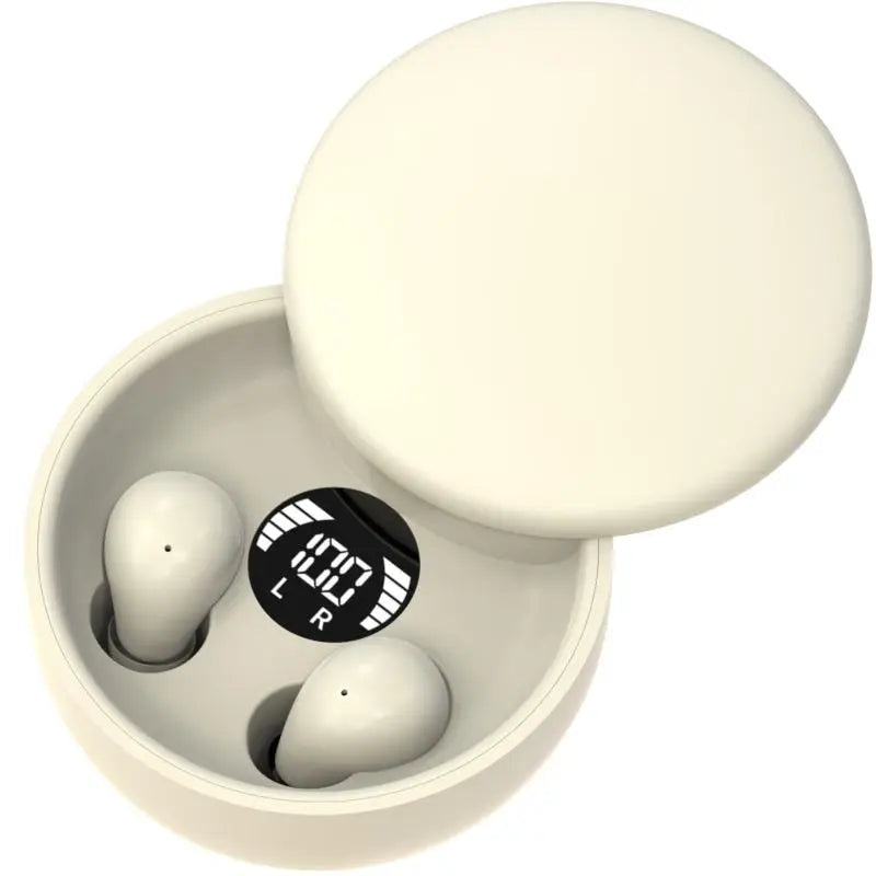 Mini Invisible Bluetooth 5.4 Earbuds – Crystal Clear Sound, Noise Reduction & All-Day Comfort