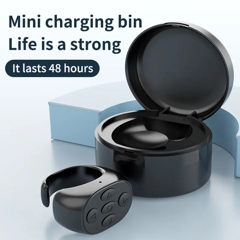 TikTok Bluetooth Remote Control – Wireless Selfie & Video Shutter for iPhone, iPad & Android Smartphones