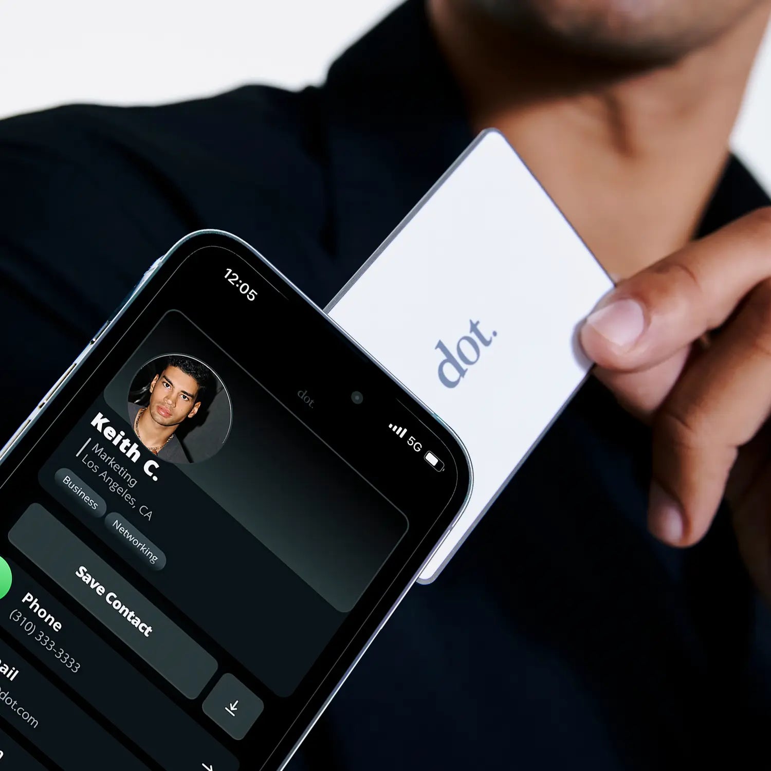 Dot. Card - Digital Business Card - Tap to Share NFC - Iphone & Android