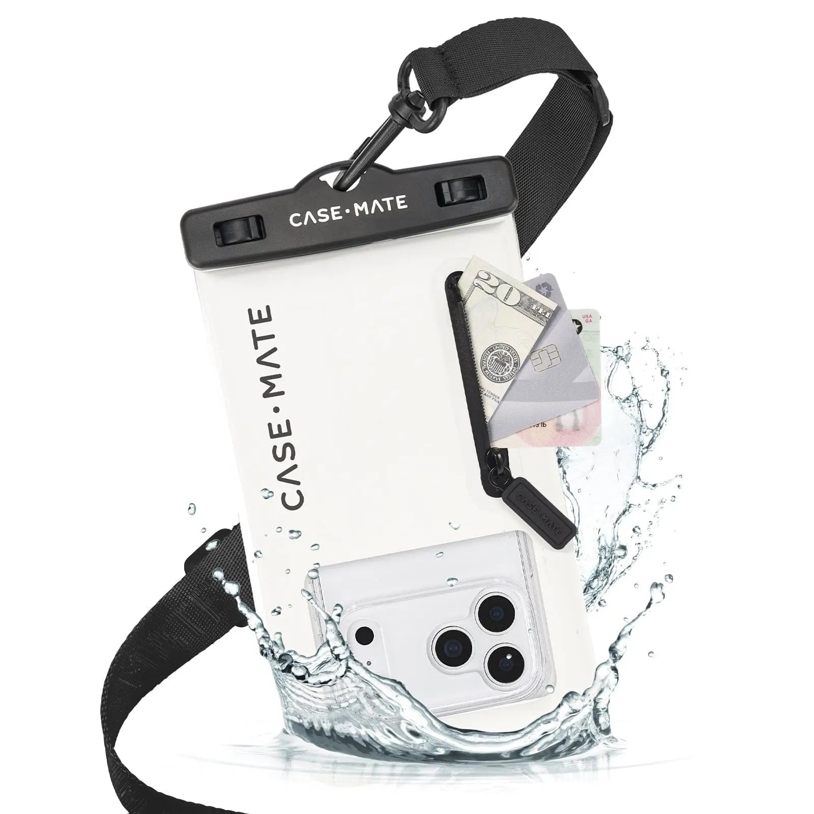 Waterproof Floating Pouch - Phone Pouch with Adjustable Lanyard Smartphone Cellphone