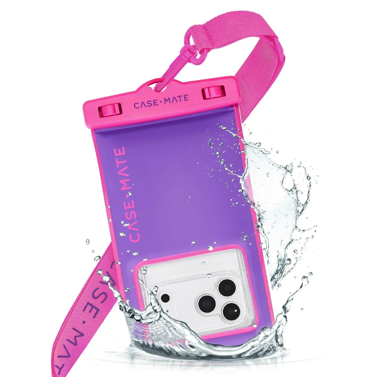 Waterproof Floating Pouch - Phone Pouch with Adjustable Lanyard Smartphone Cellphone