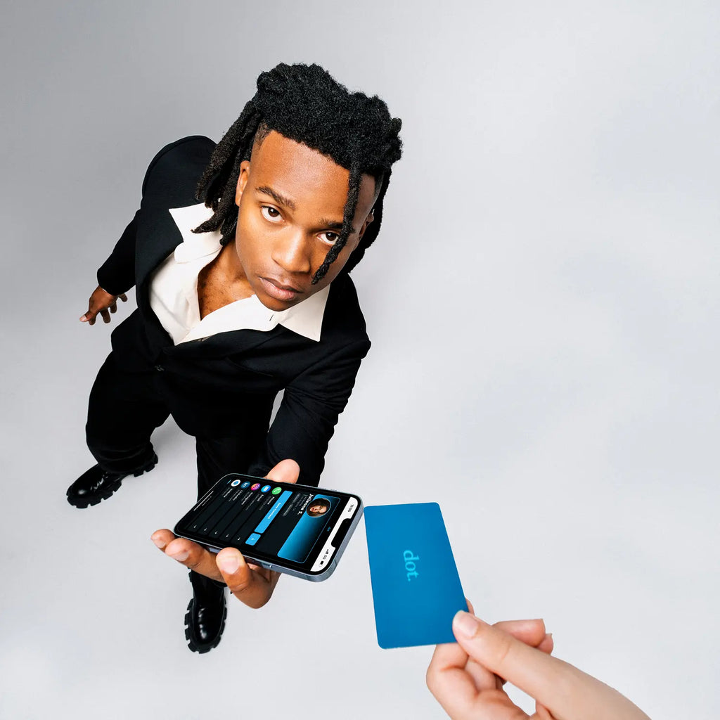 Dot. Card - Digital Business Card - Tap to Share NFC - Iphone & Android